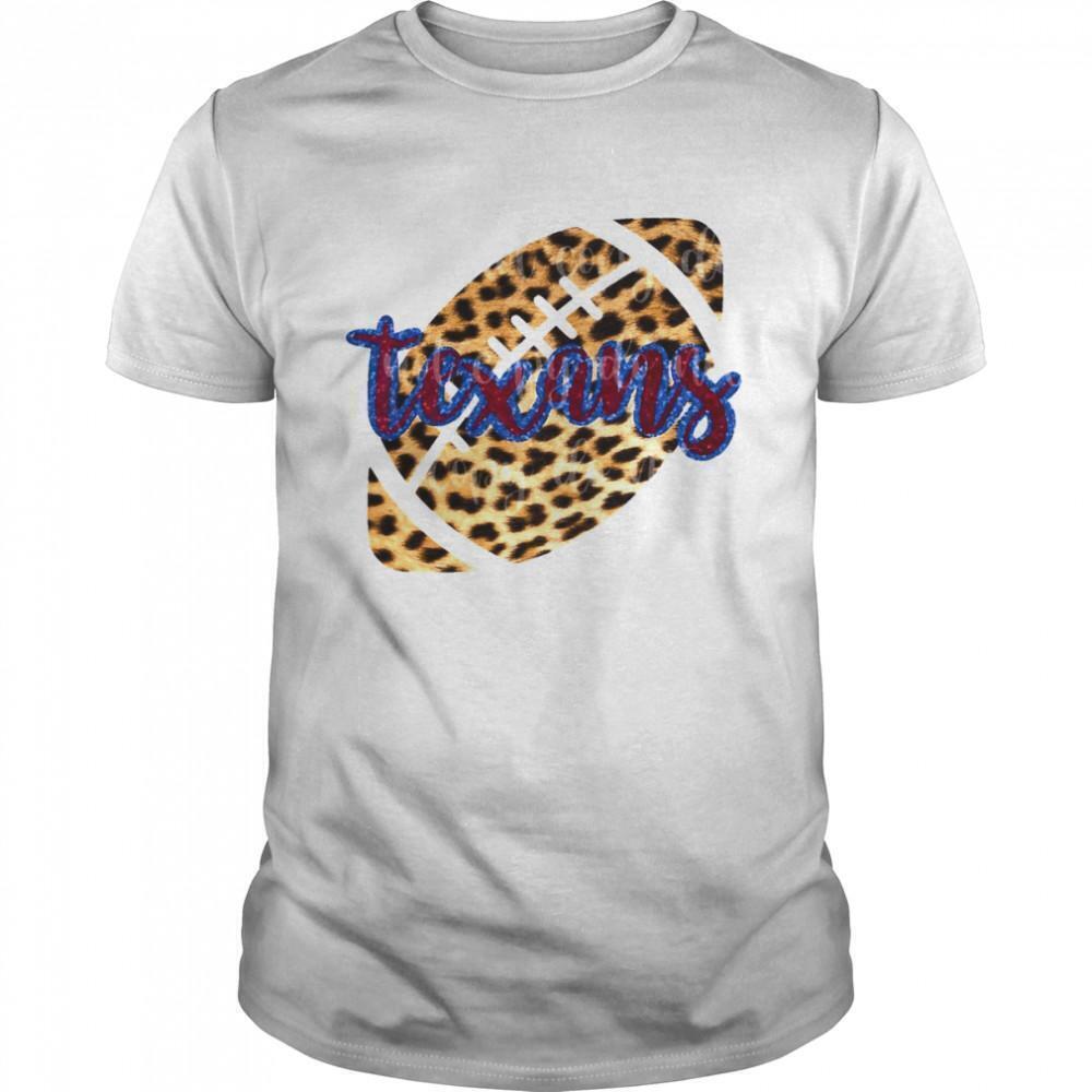 Houston Texans Cheetah Football Nfl Football Shirt